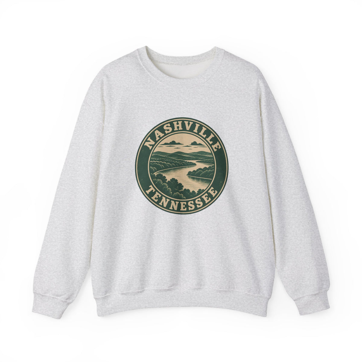 Nashville Park Badge Crewneck Sweatshirt