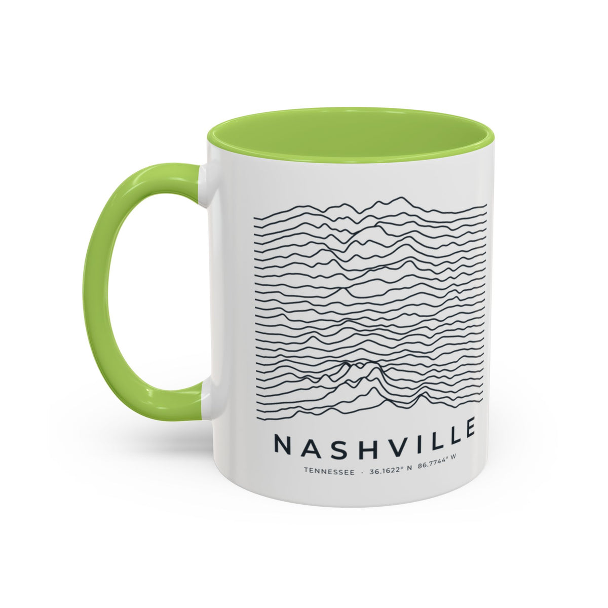 Nashville Ridgeline Accent Mug