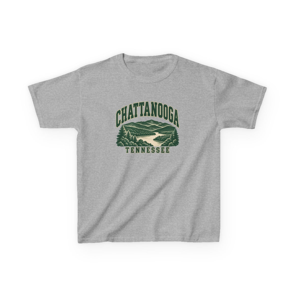 Chattanooga Vintage Varsity Kids T-Shirt