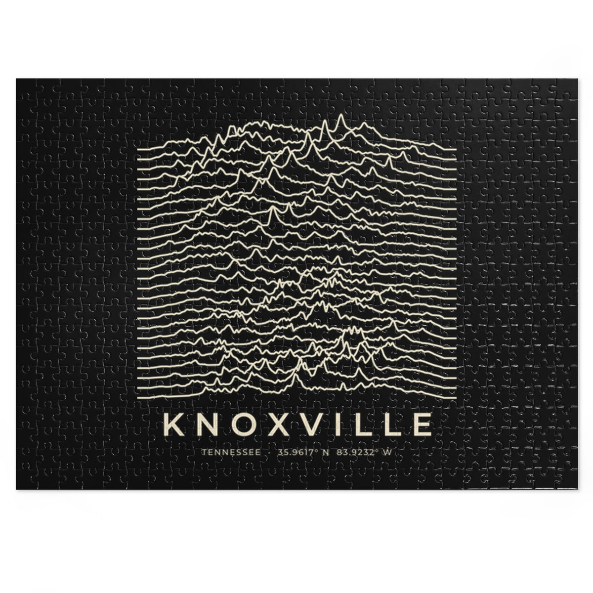 Knoxville Ridgeline Puzzle (Black)