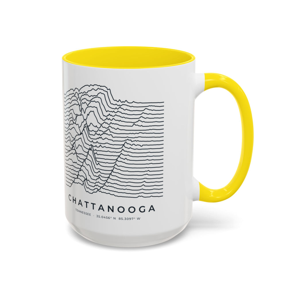Chattanooga Ridgeline Accent Mug