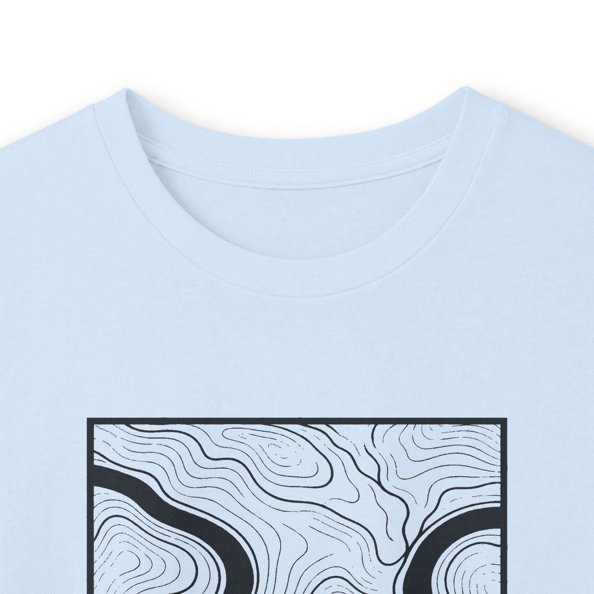 Nashville Topo Map Long Sleeve T-Shirt