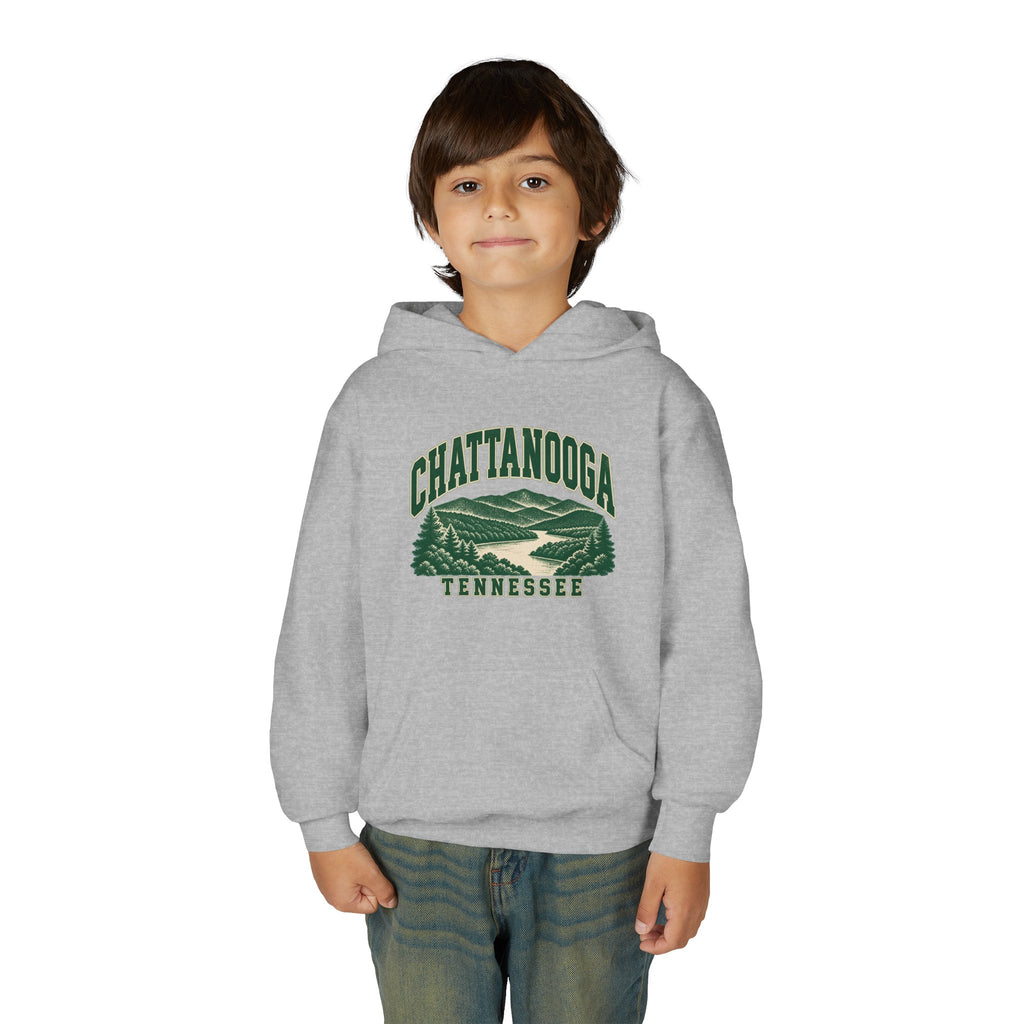 Chattanooga Vintage Varsity Kids Hoodie
