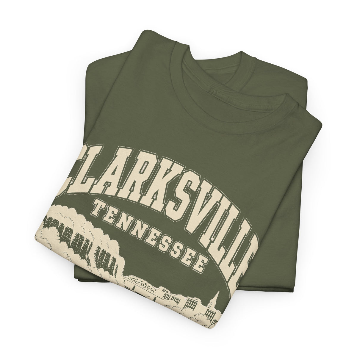 Clarksville Vintage Varsity T-Shirt