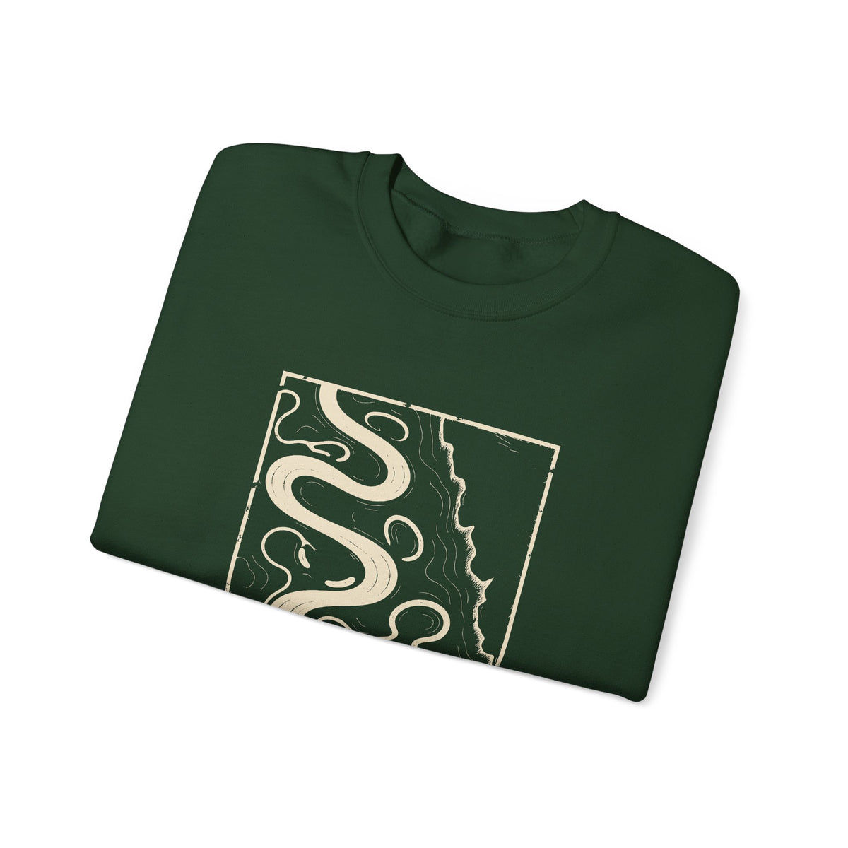 Memphis Topo Map Crewneck Sweatshirt