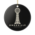 Knoxville Sunsphere Ornament (Black)