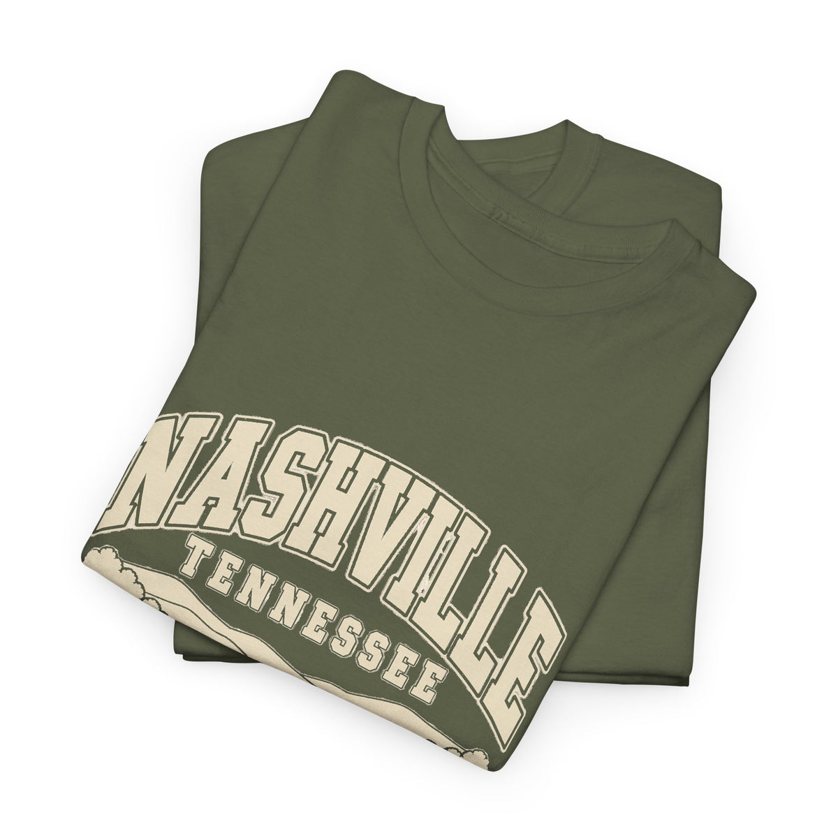 Nashville Vintage Varsity T-Shirt