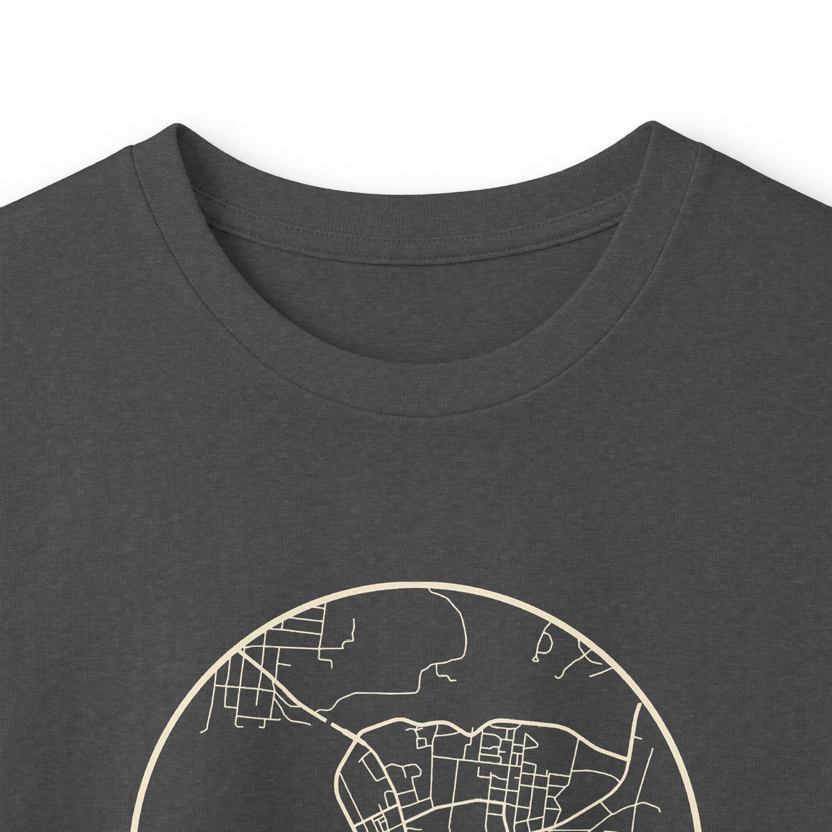 Clarksville Street Map Long Sleeve T-Shirt