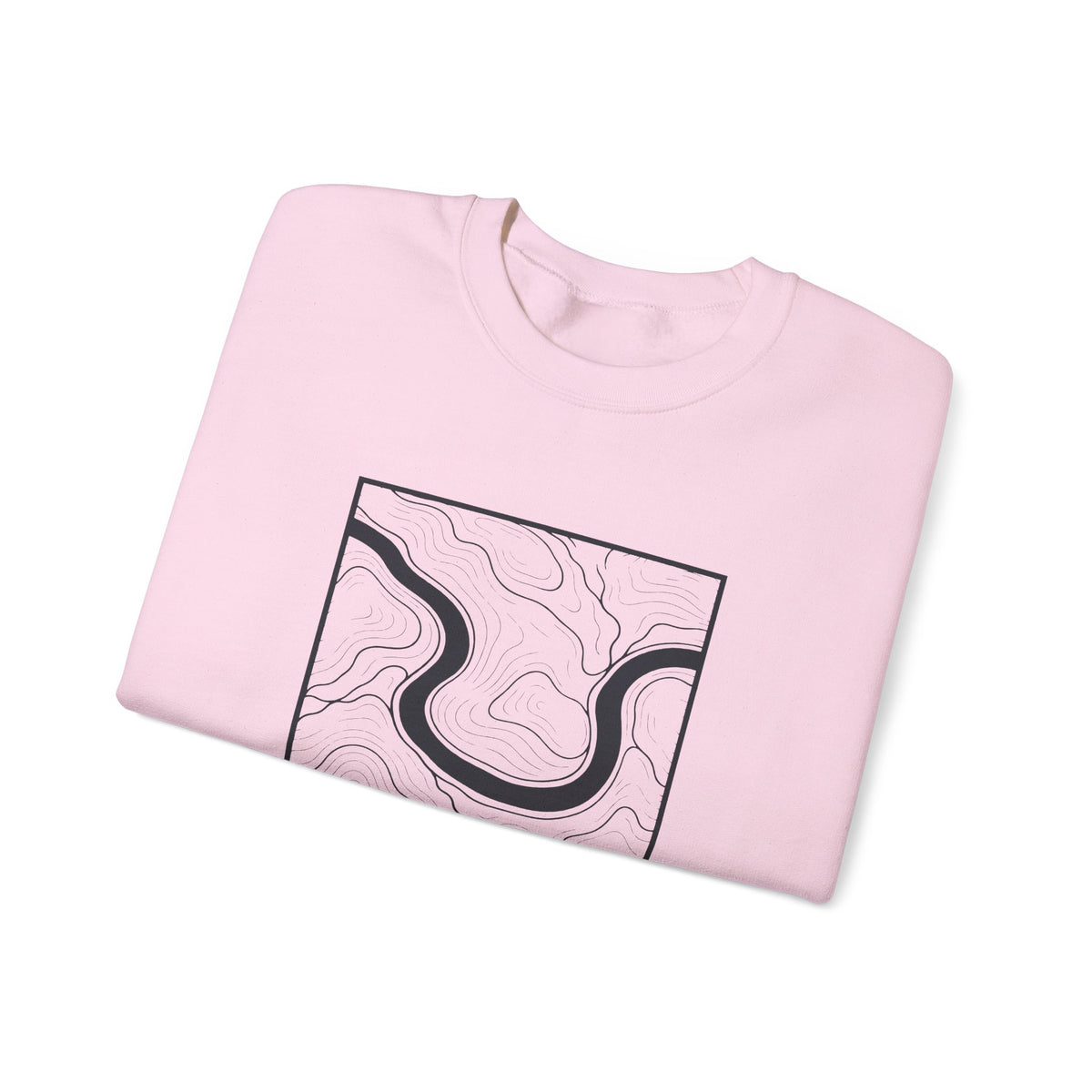 Nashville Topo Map Crewneck Sweatshirt