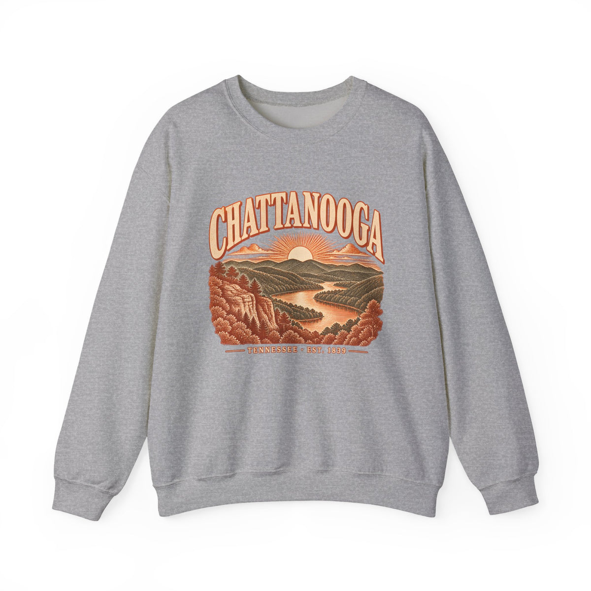Chattanooga Engraved Valley Crewneck Sweatshirt