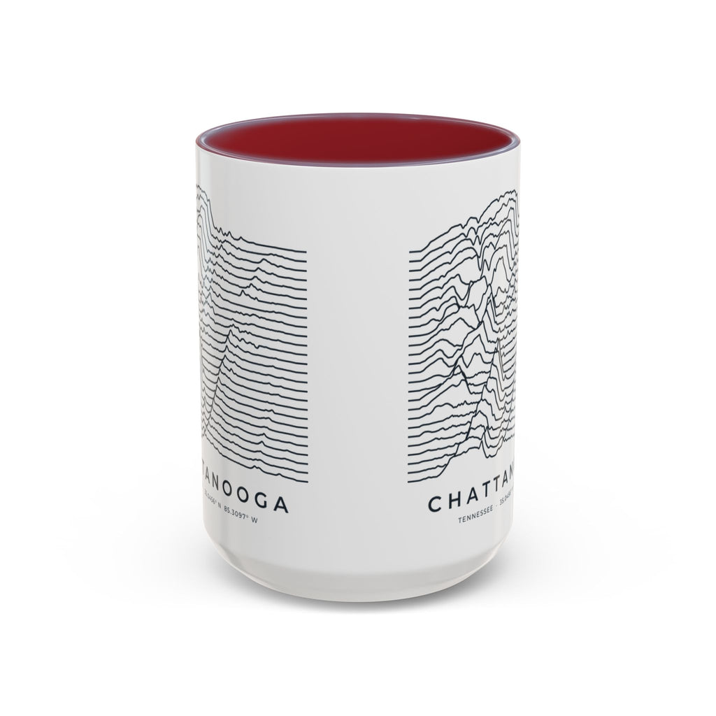 Chattanooga Ridgeline Accent Mug