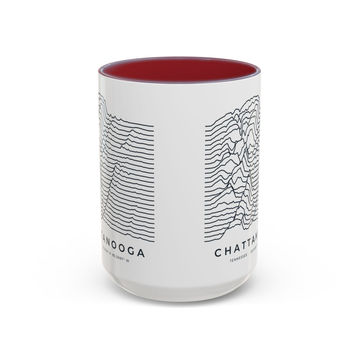 Chattanooga Ridgeline Accent Mug