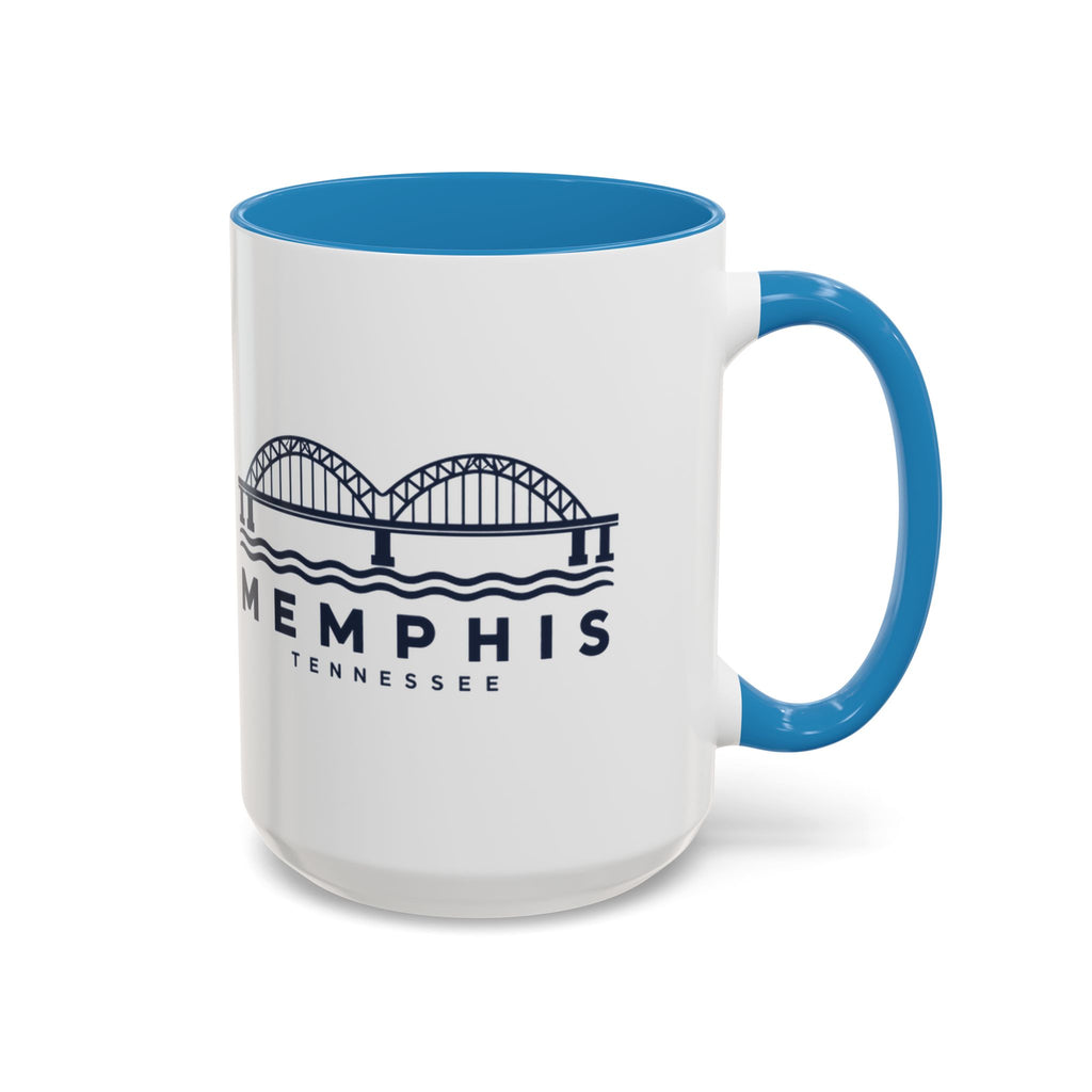 Memphis Hernando de Soto Bridge Accent Mug