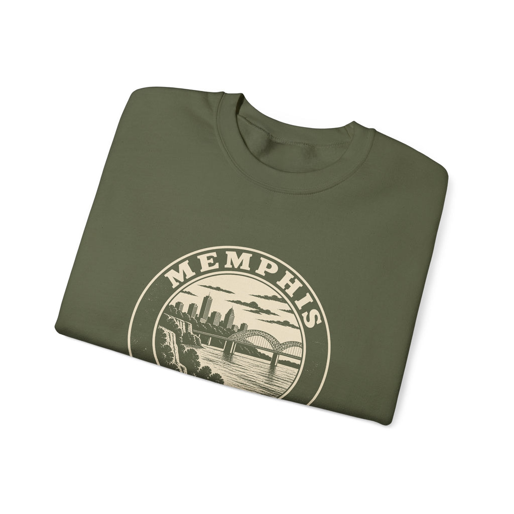 Memphis Park Badge Crewneck Sweatshirt