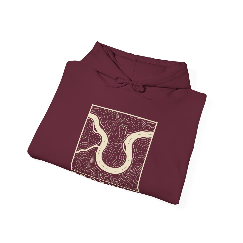 Knoxville Topo Map Hoodie