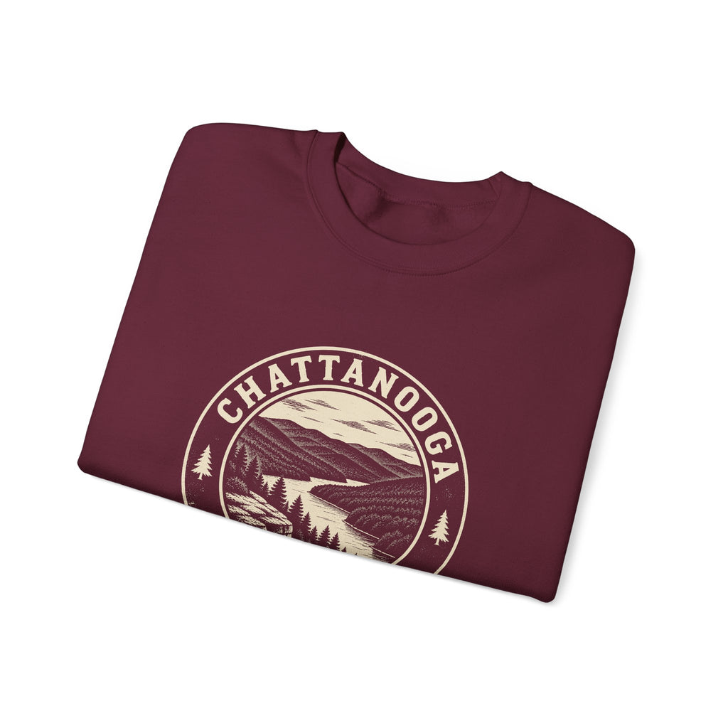 Chattanooga Park Badge Crewneck Sweatshirt