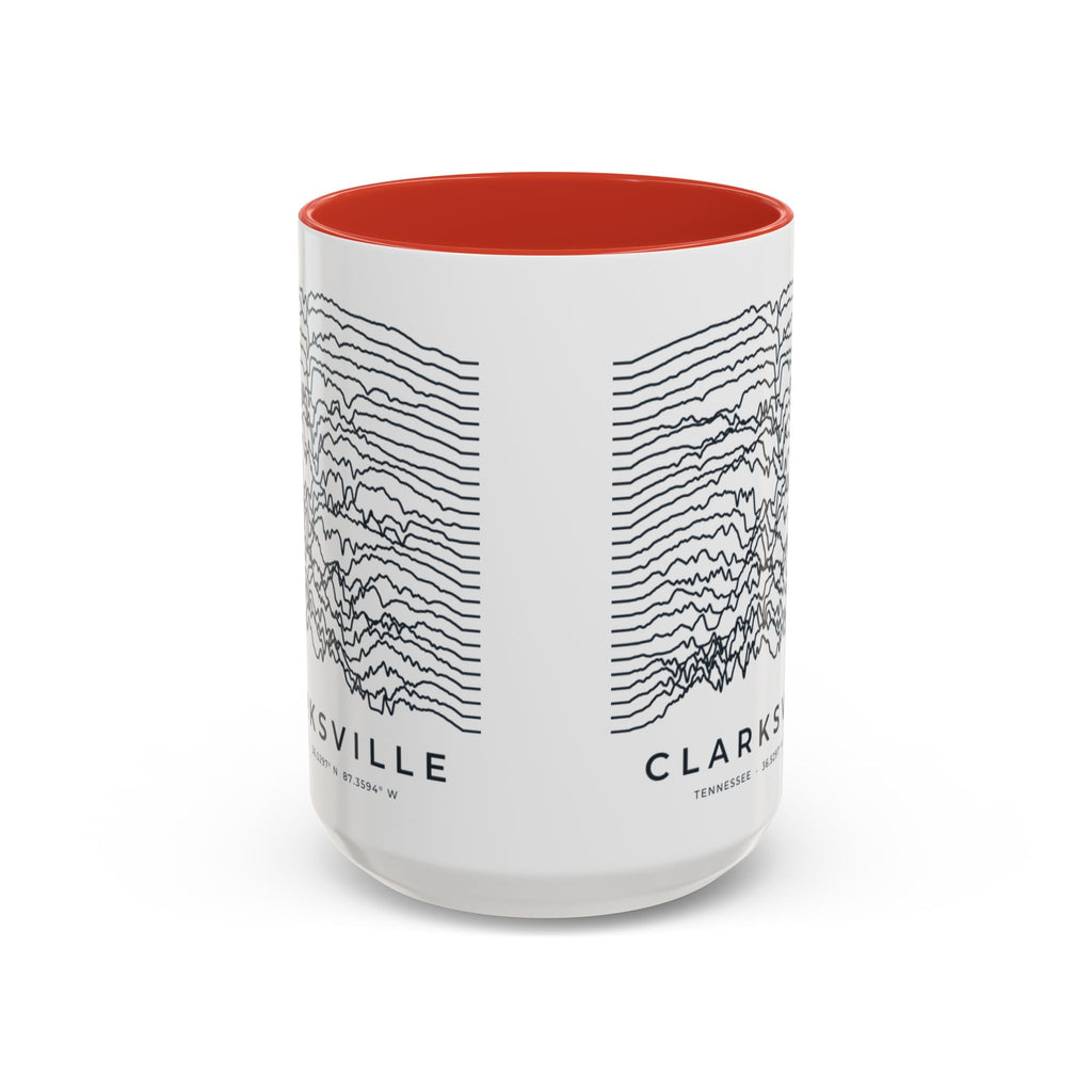 Clarksville Ridgeline Accent Mug