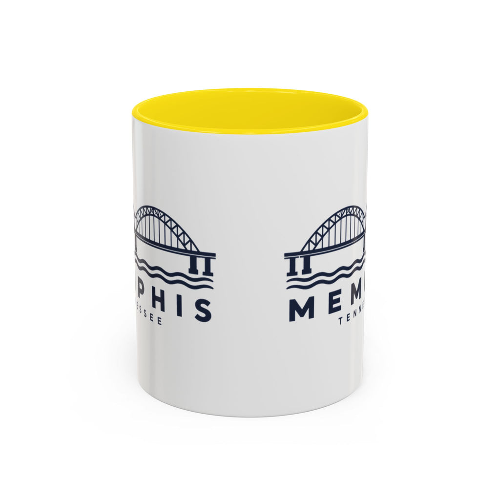 Memphis Hernando de Soto Bridge Accent Mug