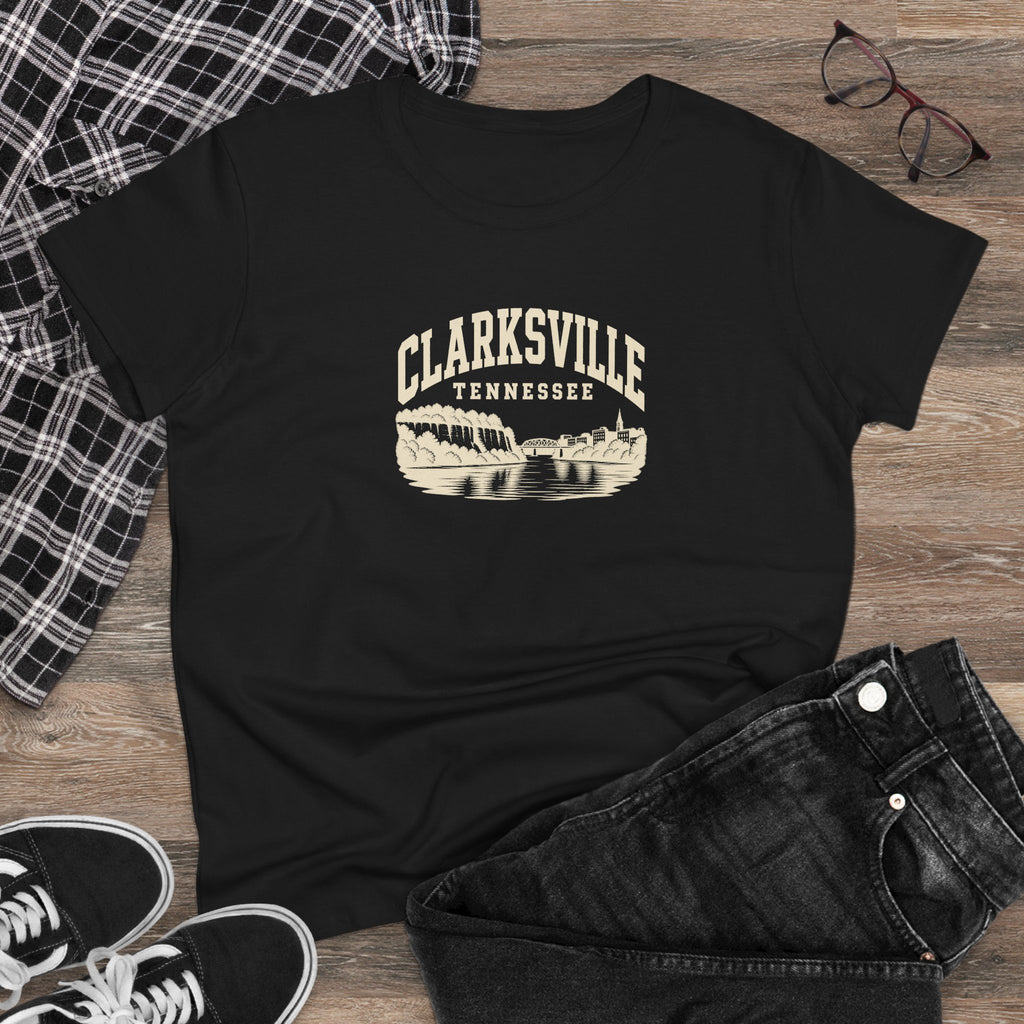 Clarksville Vintage Varsity Women's T-Shirt