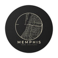 Memphis Street Map Sticker (Black)
