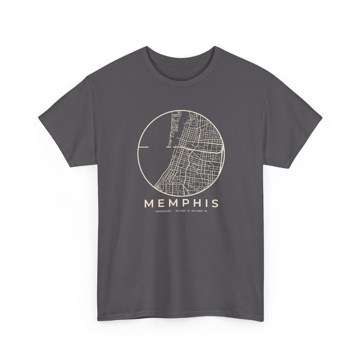 Memphis Street Map T-Shirt