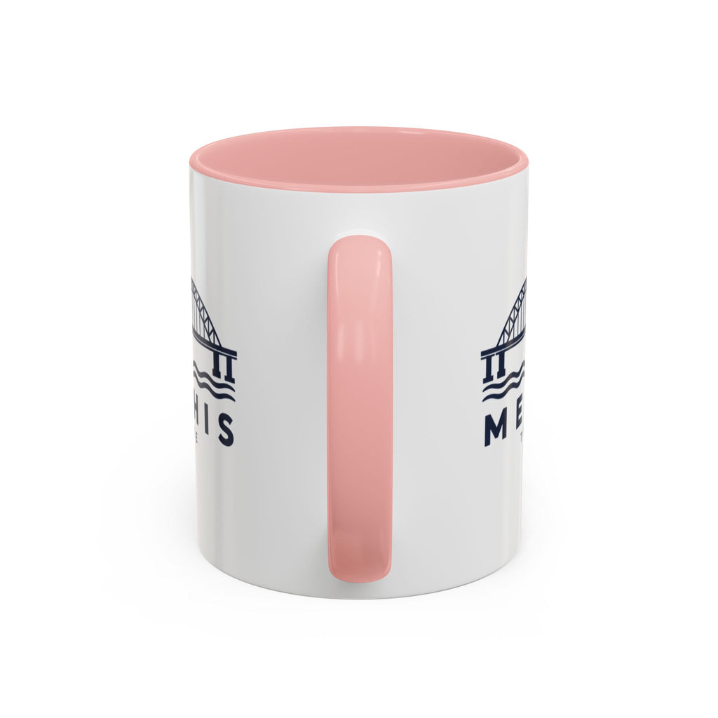 Memphis Hernando de Soto Bridge Accent Mug