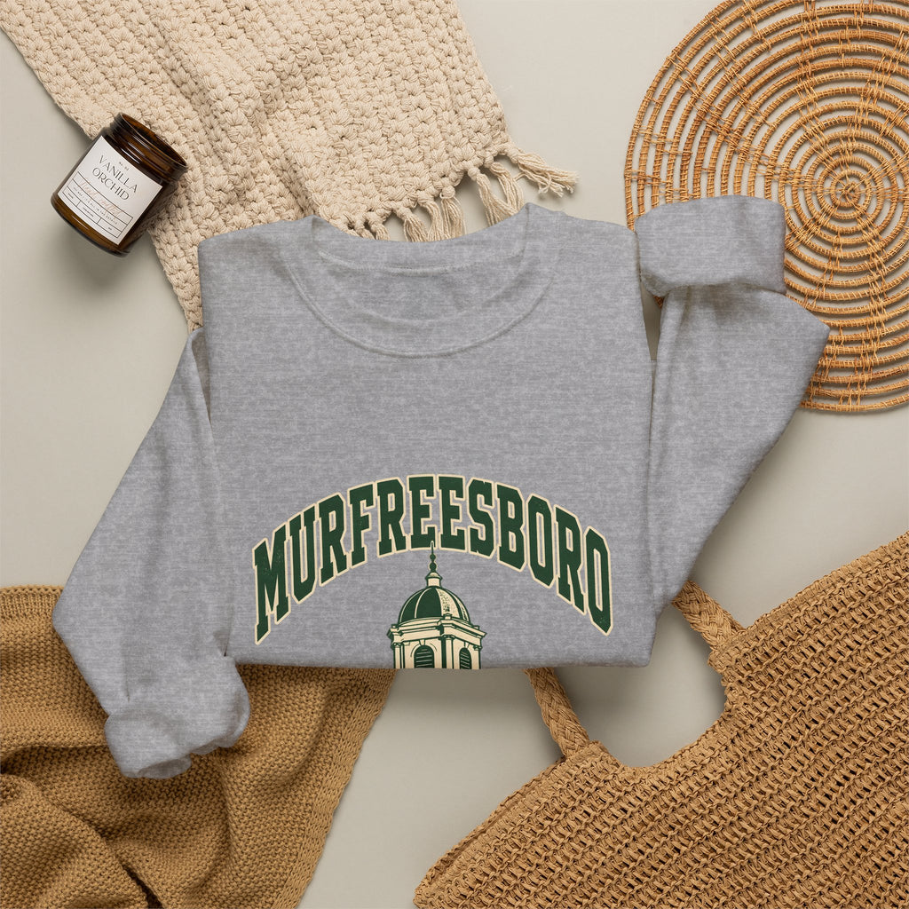 Murfreesboro Vintage Varsity Crewneck Sweatshirt