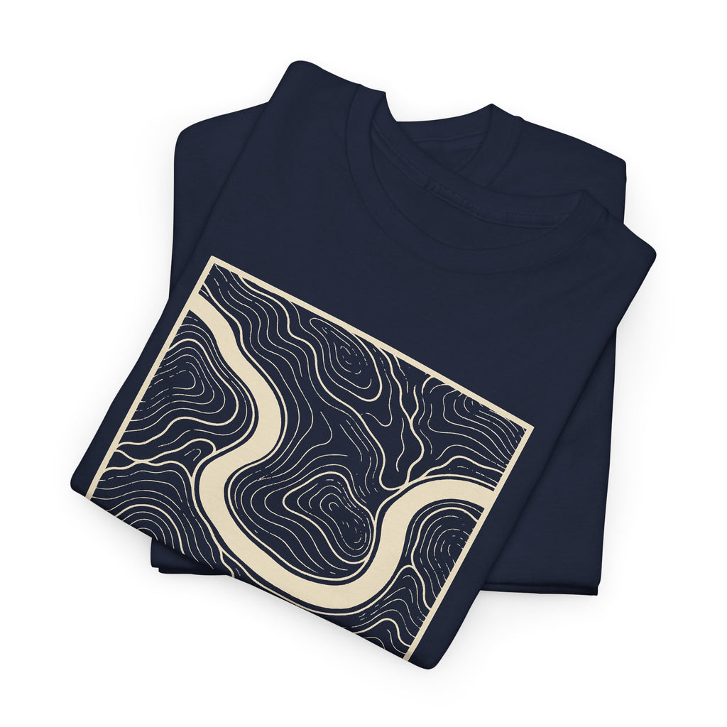 Nashville Topo Map T-Shirt