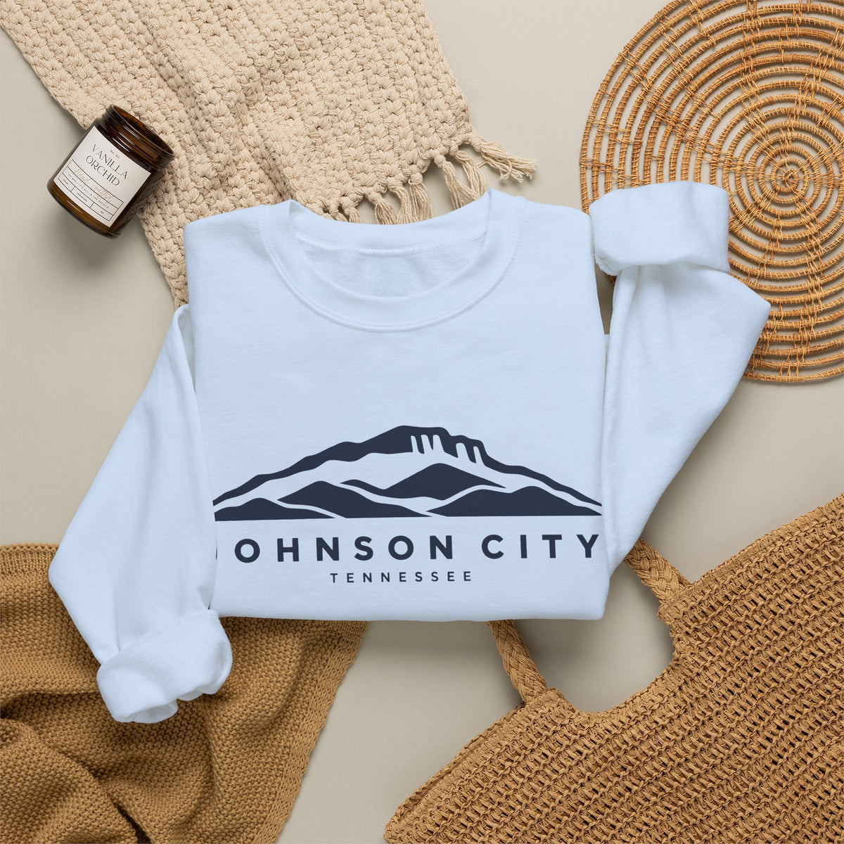 Johnson City Buffalo Mountain Crewneck Sweatshirt