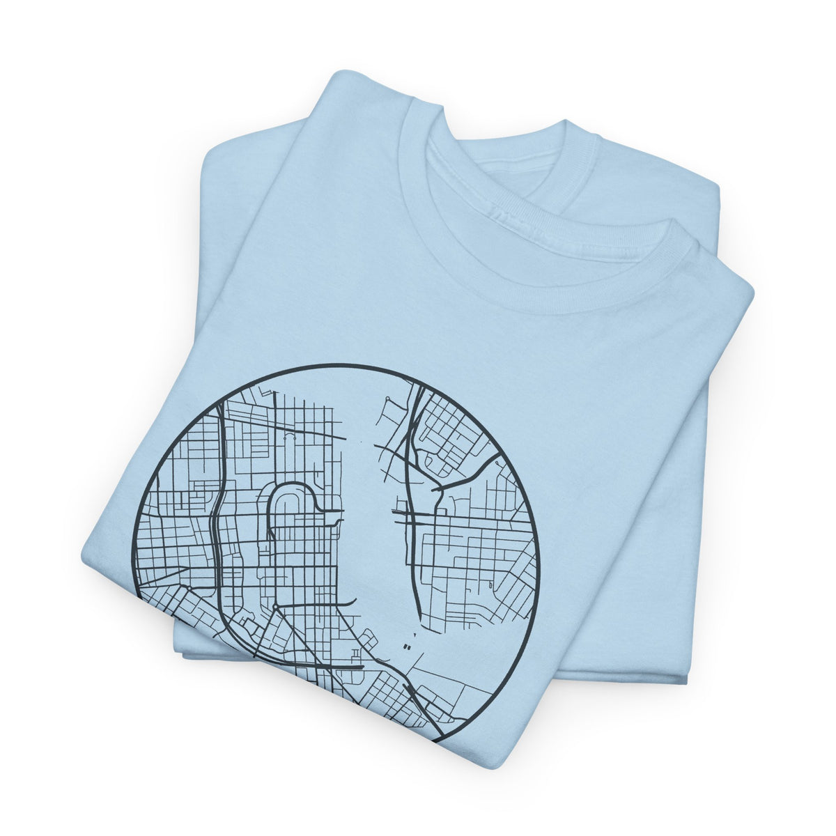 Nashville Street Map T-Shirt