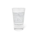 Murfreesboro Ridgeline Pint Glass