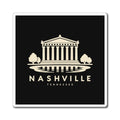Nashville Parthenon Magnet (Black)