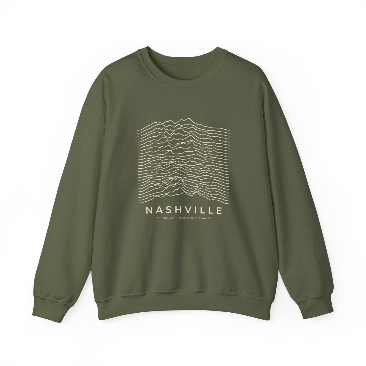 Nashville Ridgeline Crewneck Sweatshirt