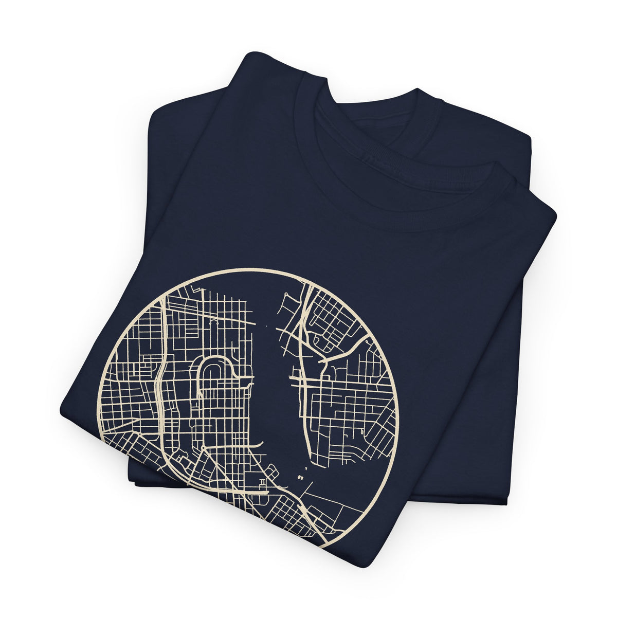 Nashville Street Map T-Shirt