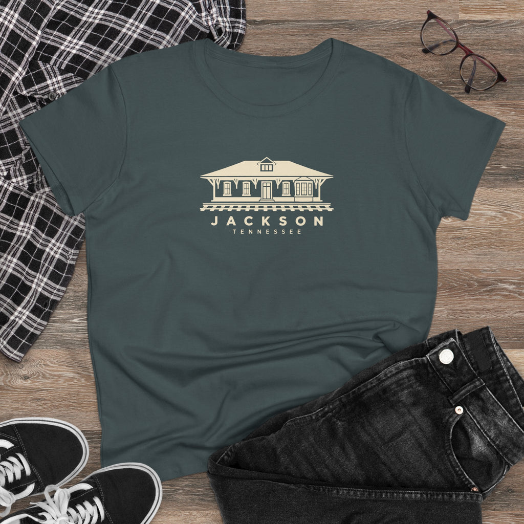 Jackson Train Depot Women's T-Shirt