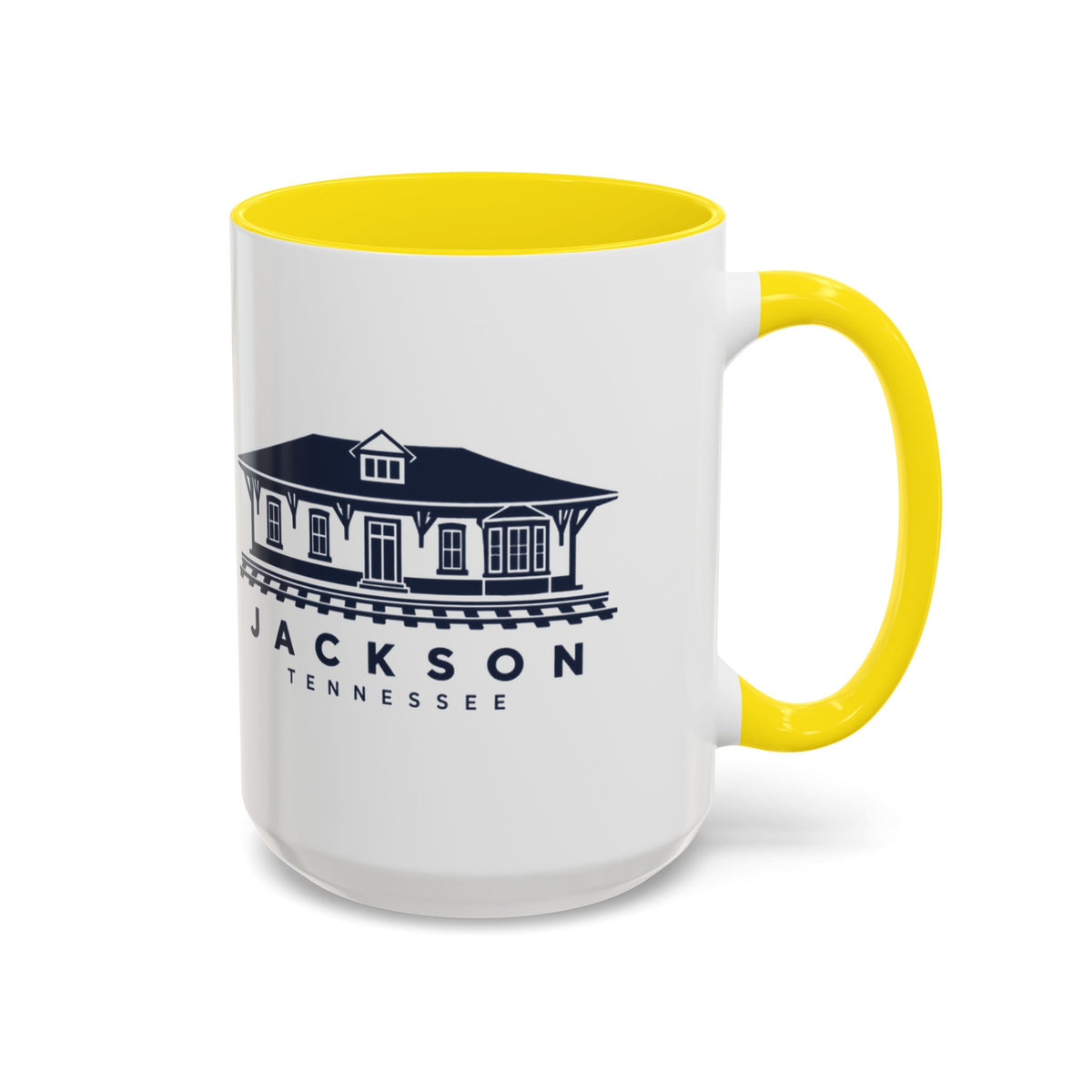 Jackson Train Depot Accent Mug