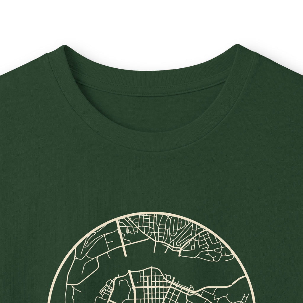 Chattanooga Street Map Long Sleeve T-Shirt