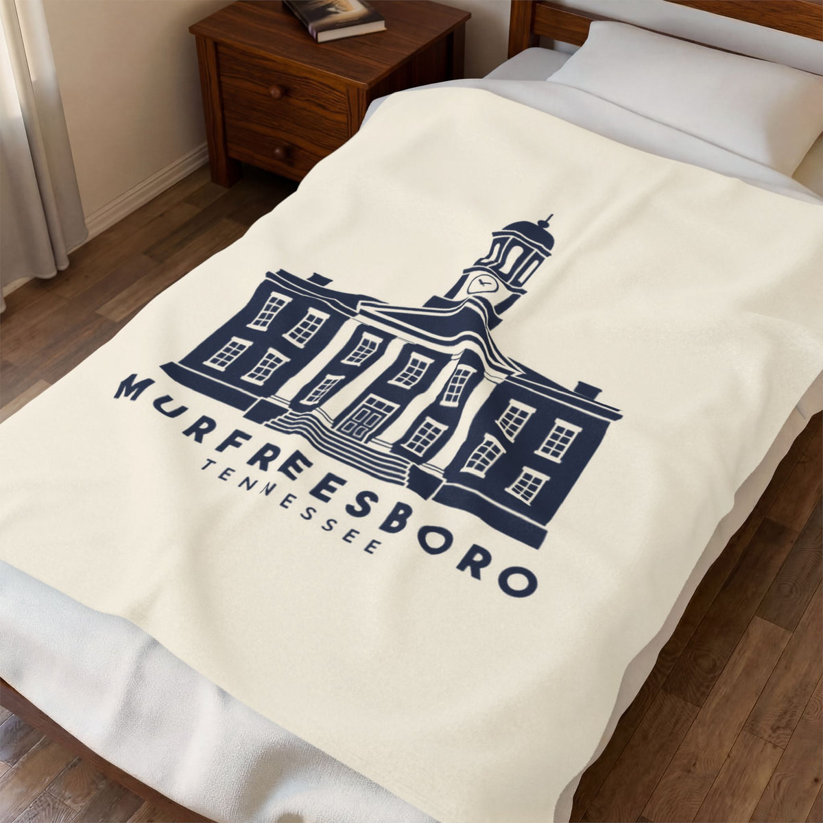 Murfreesboro Rutherford County Courthouse Blanket