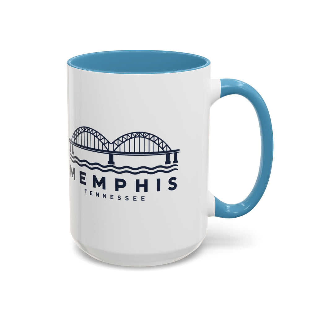 Memphis Hernando de Soto Bridge Accent Mug