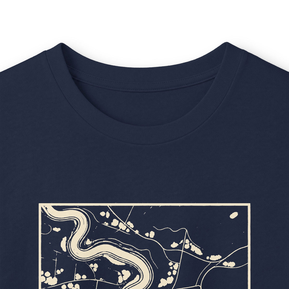 Murfreesboro Topo Map Long Sleeve T-Shirt