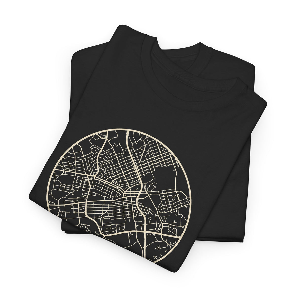 Johnson City Street Map T-Shirt