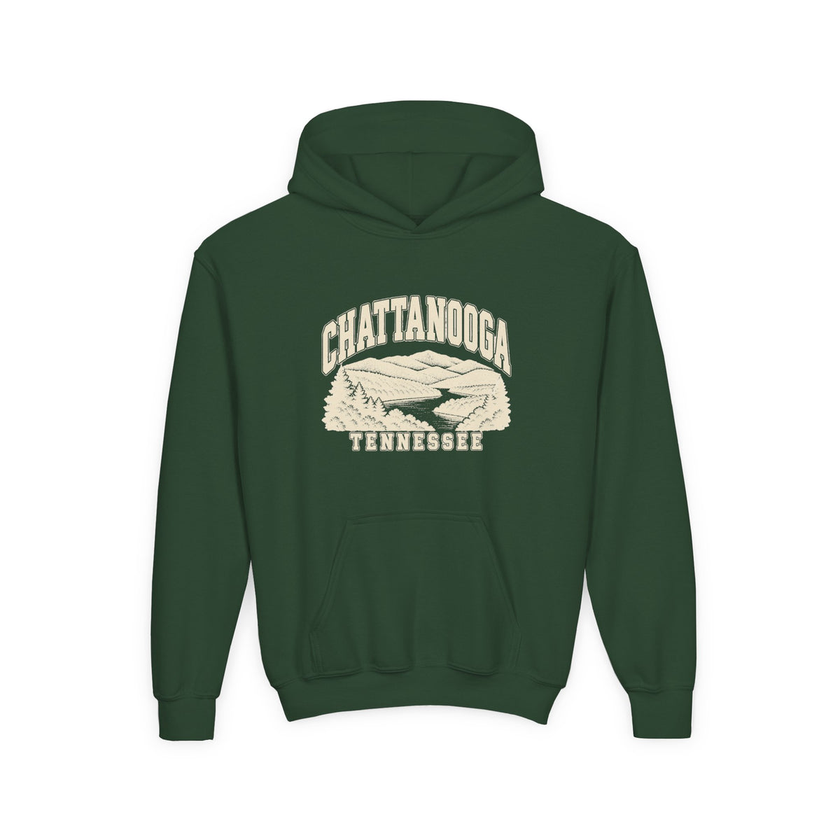 Chattanooga Vintage Varsity Kids Hoodie