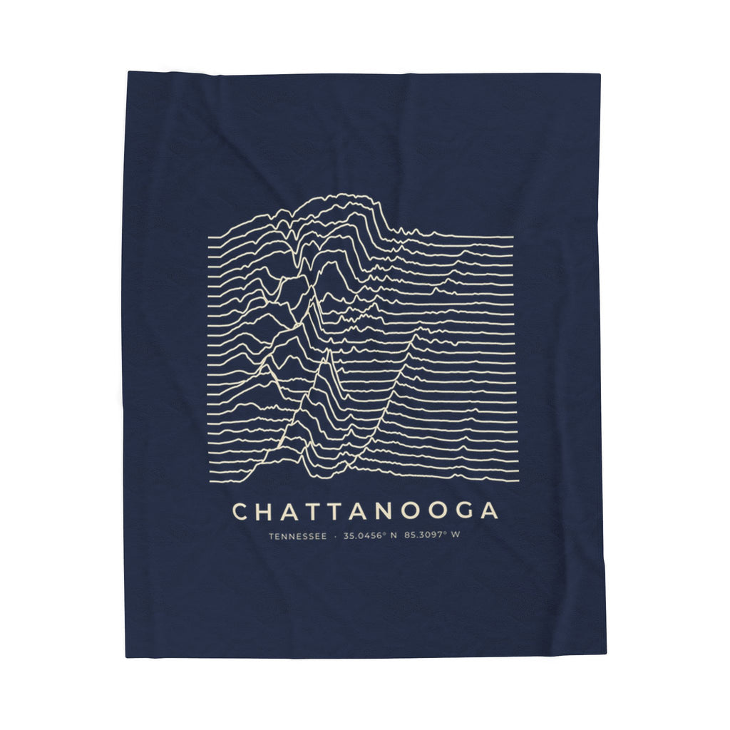 Chattanooga Ridgeline Blanket (Navy)