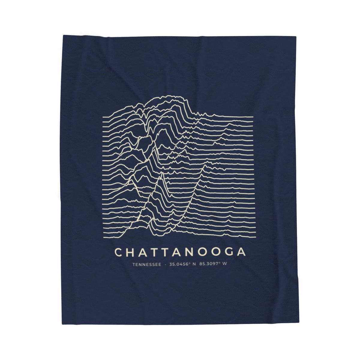 Chattanooga Ridgeline Blanket (Navy)