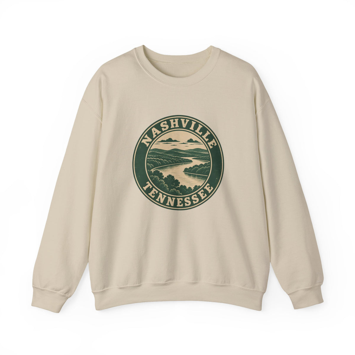 Nashville Park Badge Crewneck Sweatshirt