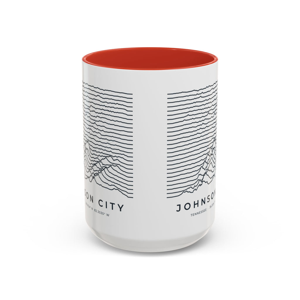 Johnson City Ridgeline Accent Mug