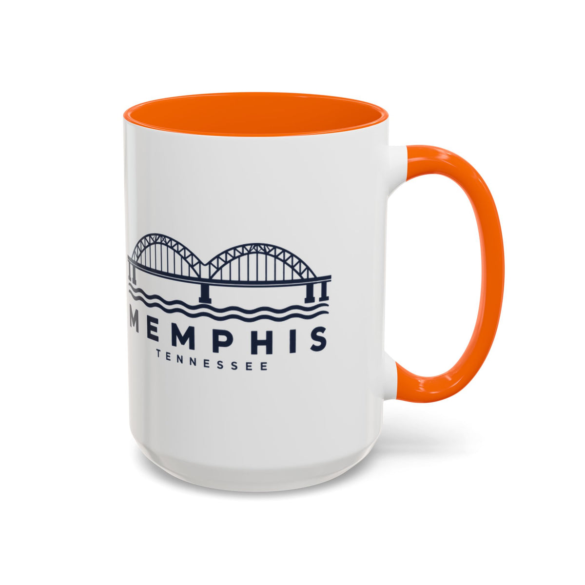 Memphis Hernando de Soto Bridge Accent Mug
