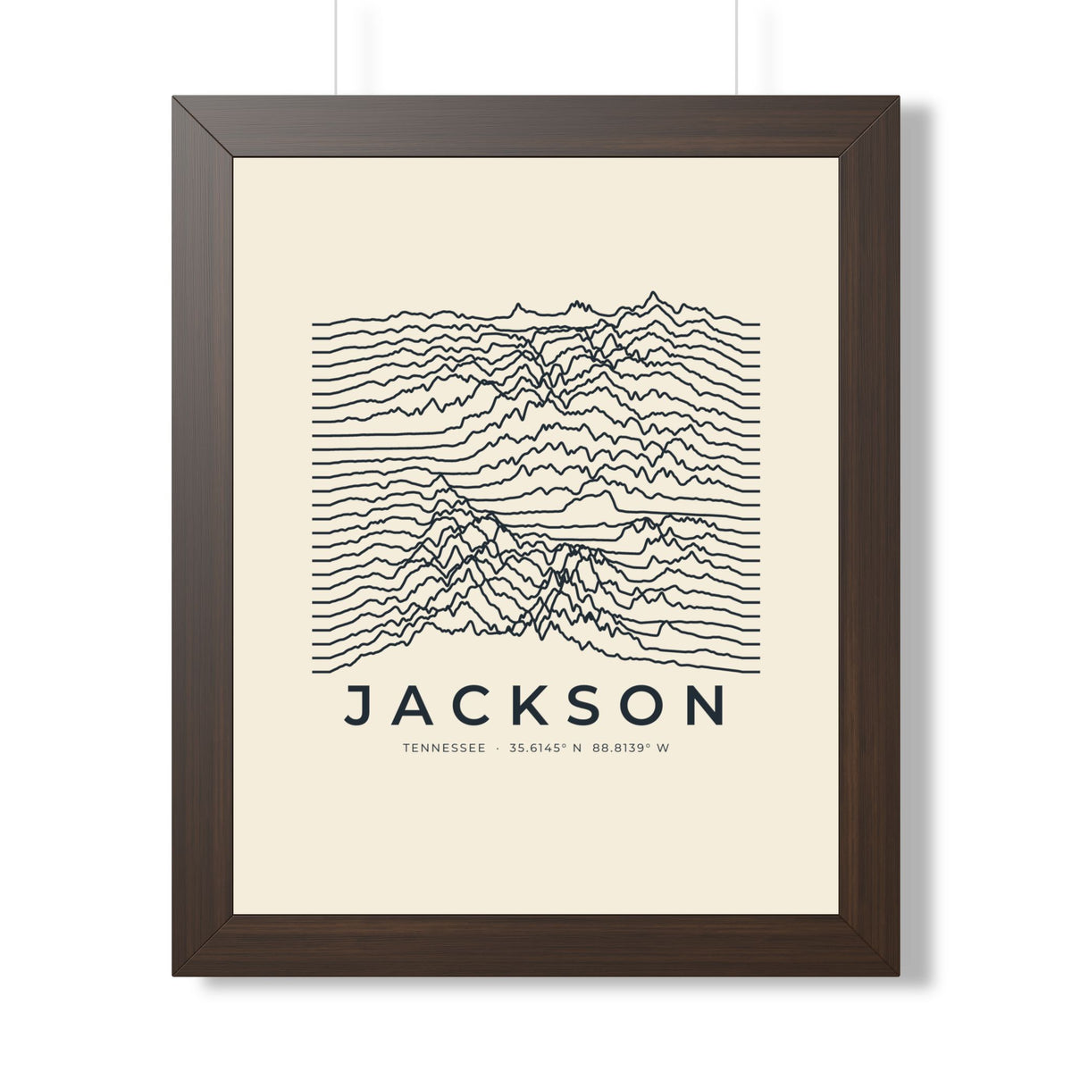 Jackson Ridgeline Framed Print