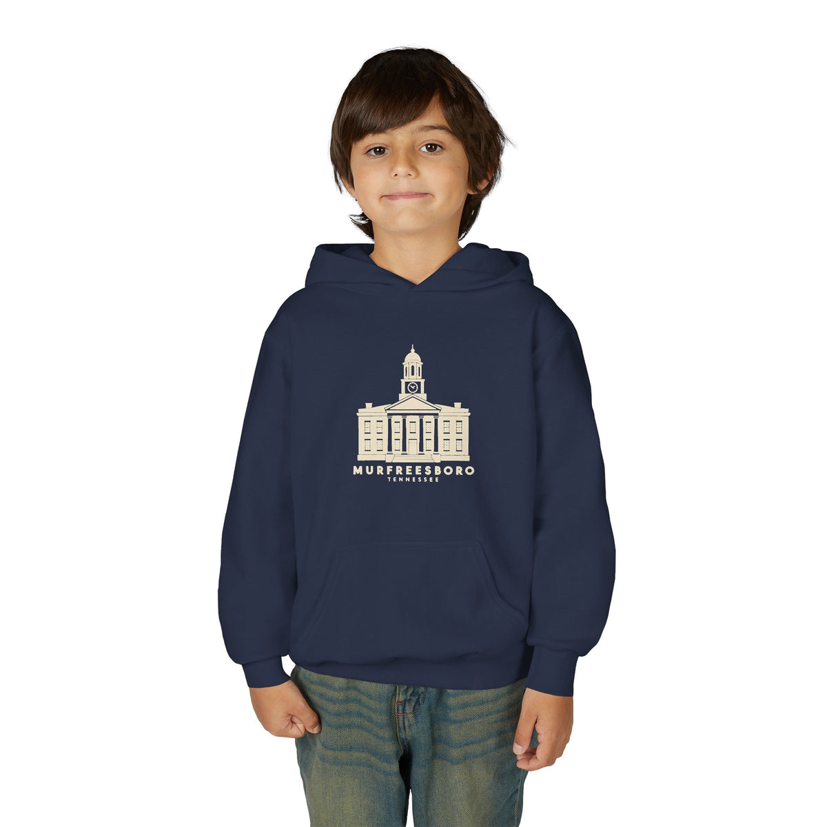 Murfreesboro Rutherford County Courthouse Kids Hoodie