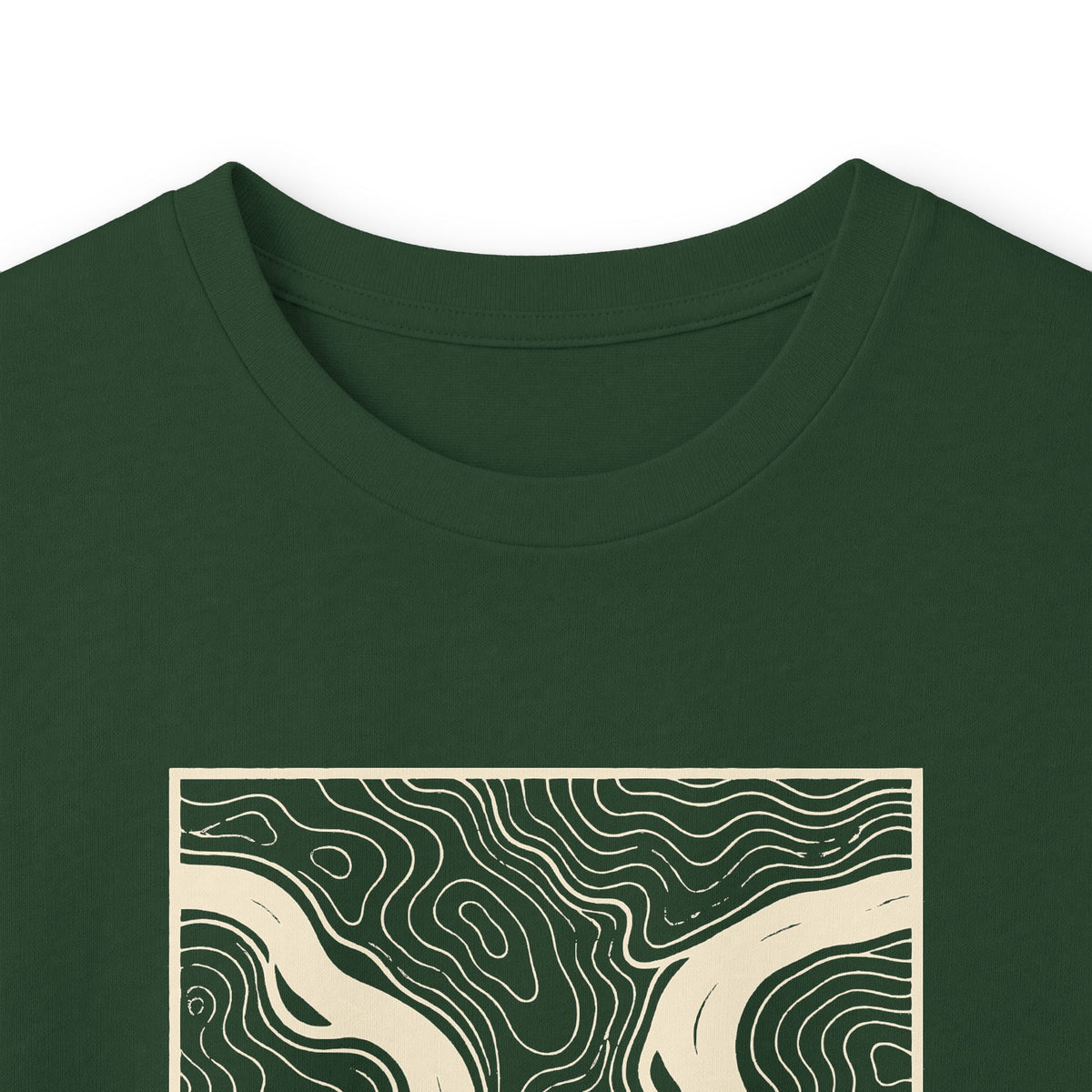 Knoxville Topo Map Long Sleeve T-Shirt